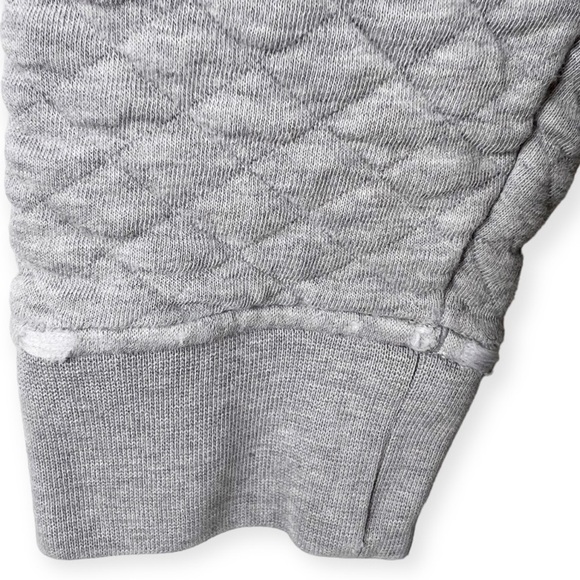 Patagonia Organic Cotton Quilt Snap T Pullover Sweatshirt XS Gray Green - Picture 5 of 11